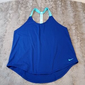 Nike Blue Racerback Tank Top Medium